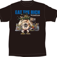 金持を喰いちぎれ　黒カラーTシャツ