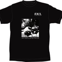 fOUL メインビジュアルTシャツ　(ブラック)