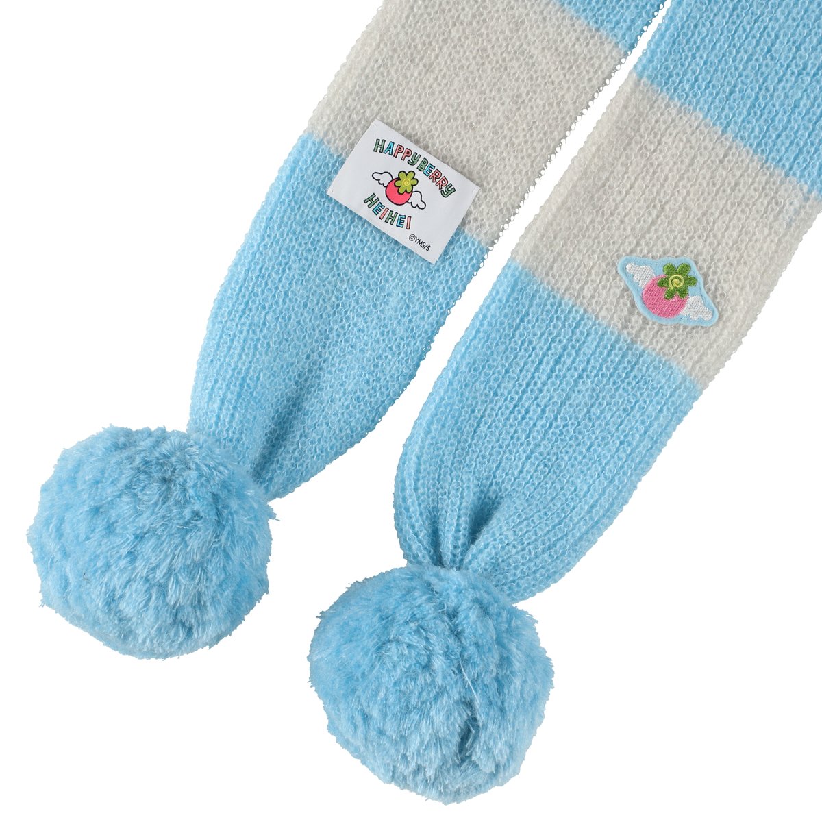 【新品未開封】 HEI HEI × happy berry マフラー　ブルー HAPPY BERRY × HEIHEI マフラー BLUE | HEIHEI PRE O