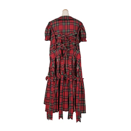 【予約商品】ボンテージドレス　RED