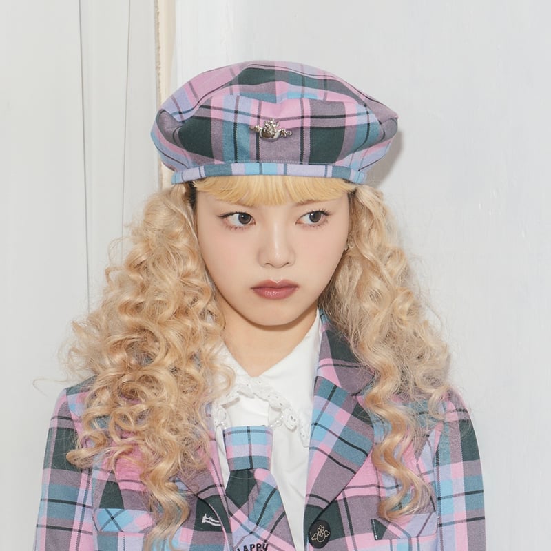 HAPPY BERRY × HEIHEI ベレー帽 PINK | HEIHEI PRE O