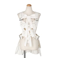 【予約商品】フロントリボンハーネス　WHITE