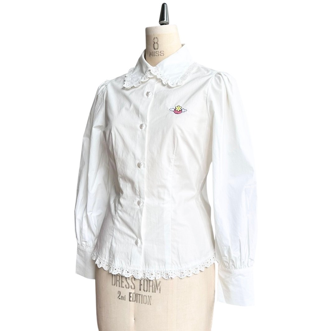 【お値下げ中】Happy berry ハッピーベリー　HEIHEI ブラウス HAPPY BERRY × HEIHEI ブラウス WHITE | HEIHEI PRE