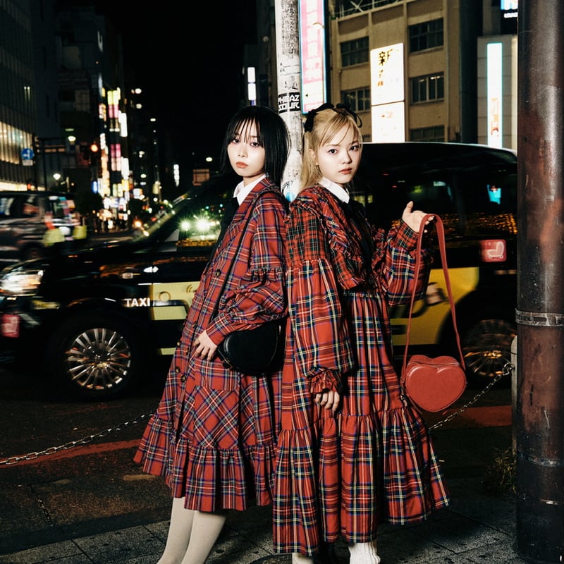 heihei ヨークドッキングスーツワンピース RED heihei ヨークドッキングスーツワンピース RED