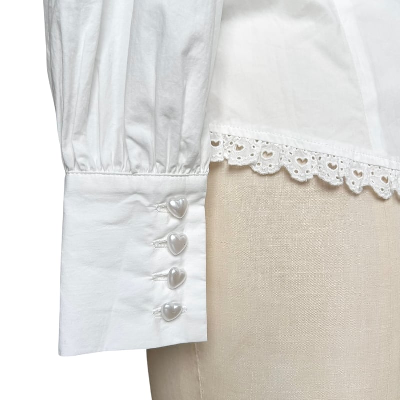 HAPPY BERRY × HEIHEI ブラウス WHITE | HEIHEI PRE