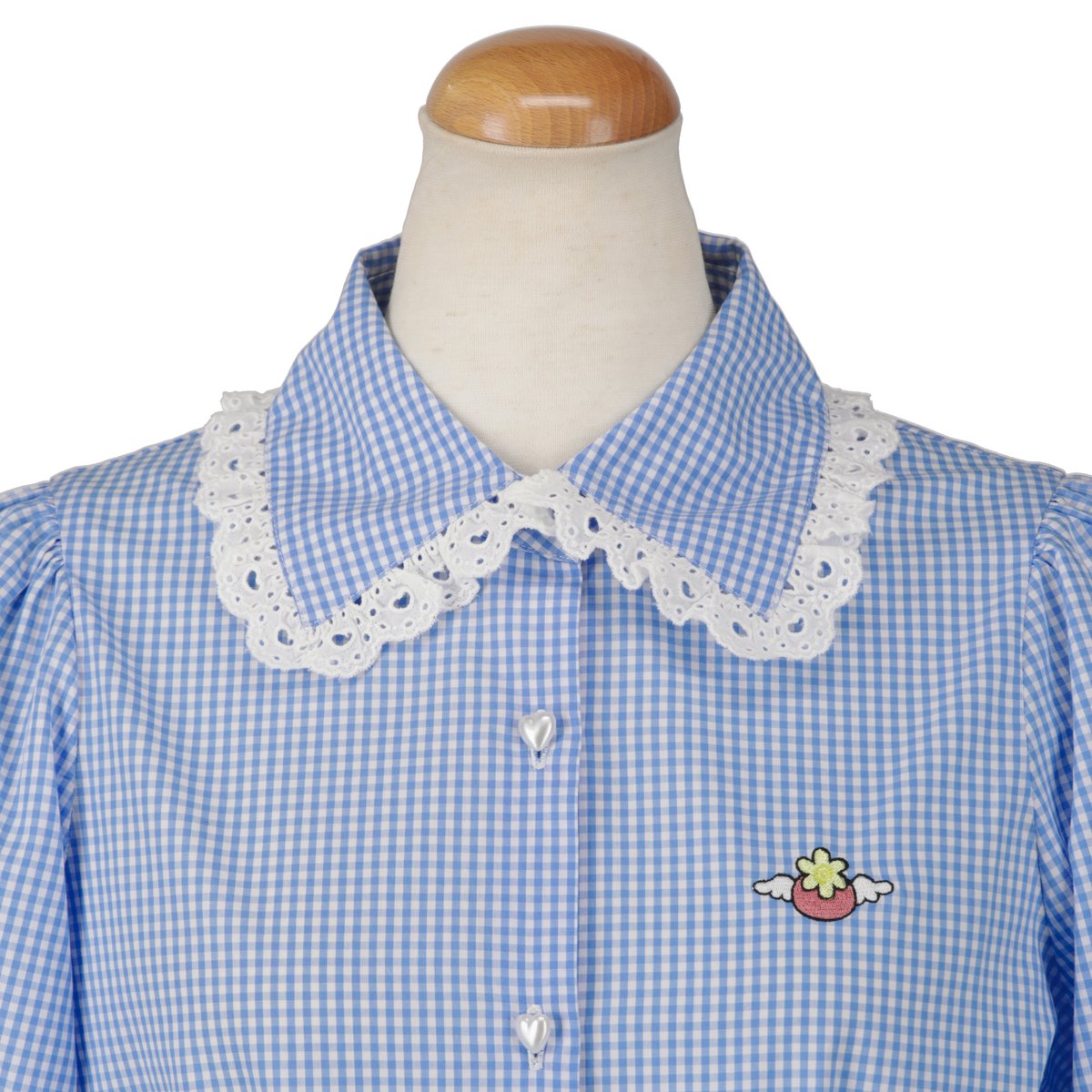 HAPPYBERRY HEIHEI ブラウス　ネクタイネックレス　パラキス HAPPY BERRY × HEIHEI ネクタイネックレス WHITE | HEIHEI