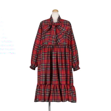 ほぼ未使用✨HEIHEI ハートジャージワンピース　ドッキング　チェック HEIHEI PRE ORDER SHOP