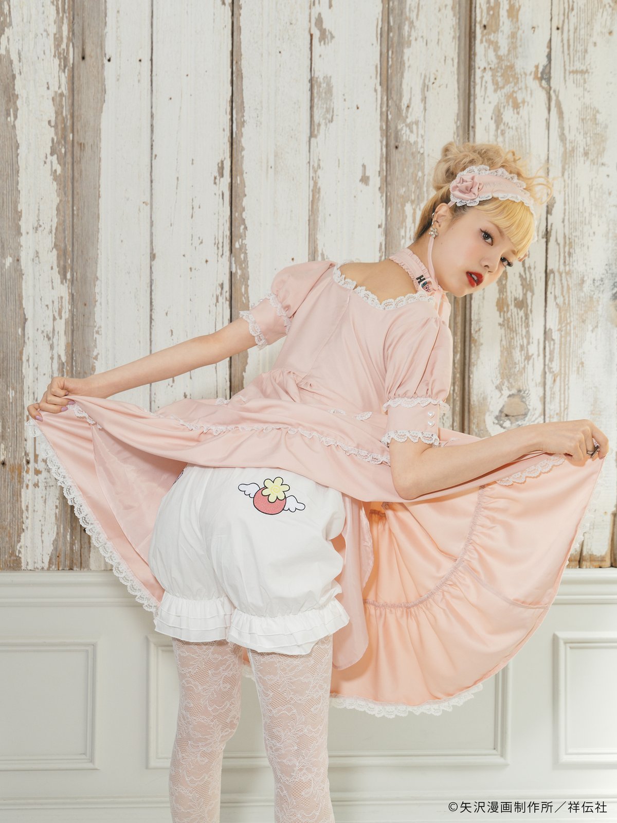 ParadiseKiss HEIHEI HAPPYBERRY チェックワンピース HAPPY BERRY × HEIHEI ワンピース CHECK | HEIHEI PRE