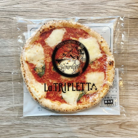 本店「La TRIPLETTA」の冷凍PIZZA【マルゲリータ６枚セット】※３枚入りが２箱になります。