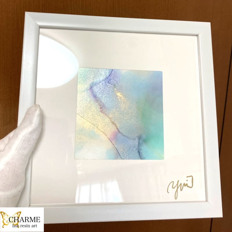 アルコールインクアート（額入り） | charme's interior STORE