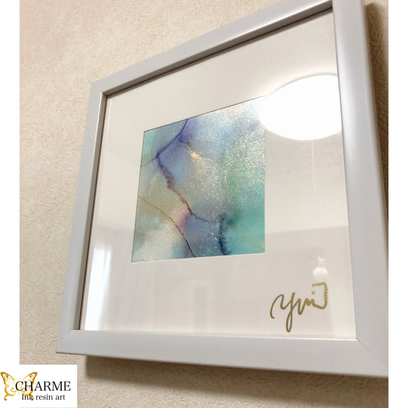 アルコールインクアート（額入り） | charme's interior STORE
