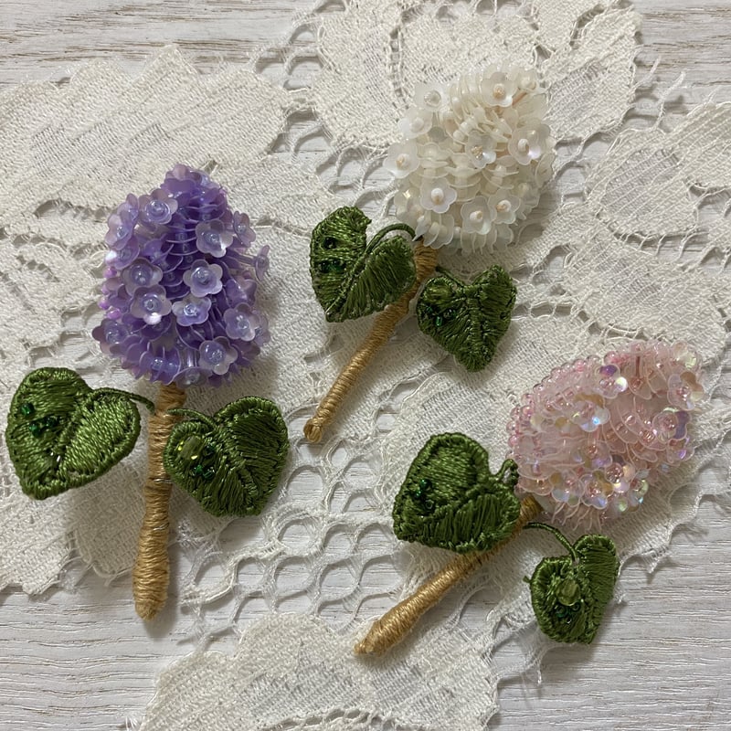 ライラックのブローチ | salondumuguet