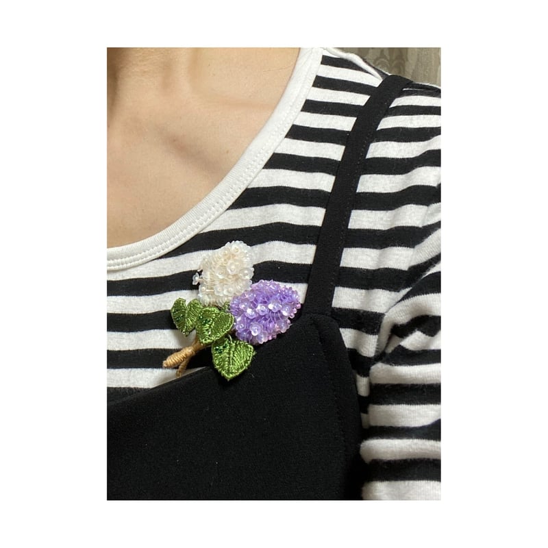 ライラックのブローチ | salondumuguet