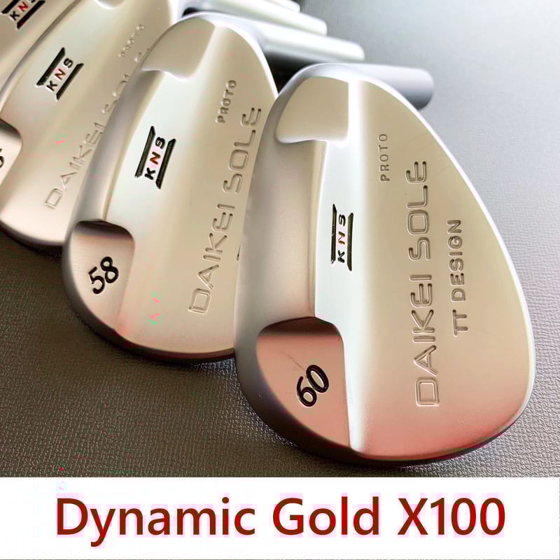 台形ソールウェッジ｜Dynamic Gold X100 | クラブ工房キナセ