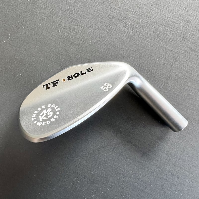KNSプロト・スリーソールウェッジ「TF(三角)」｜ヘッドのみ・シャフト