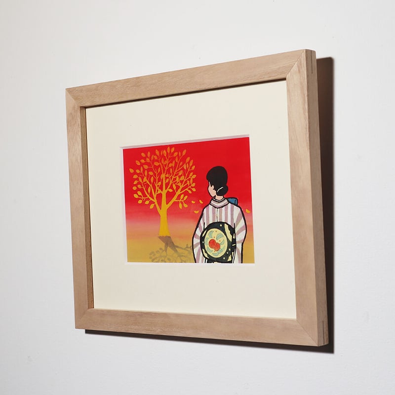 陶板　絵画　池依 依依『神の微笑』証明書付き　画集付き　開運 Amazon.co.jp: 日本画 伊東深水 舞妓額縁付き アンティーク 絵画