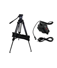 Helin  HL-T660【最大搭載重量3kg】+HL-R1DVII（Sony,Canon／Panasonic 撮影機向け）【ケーブル；HL-70EX（ストレートケーブル）】 セット
