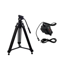 Helin  HL-T660II【最大搭載重量4kg】+HL-R1DVII（Sony,Canon／Panasonic 撮影機向け）【ケーブル；HL-70EX（ストレートケーブル）】 セット