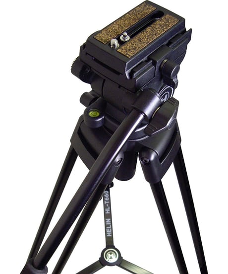 Helin　ビデオカメラヘッド HL-T660II/H【最大搭載重量4kg／Ф65mm】