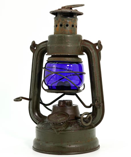 FEUERHAND 75 ATOM 2nd olive drab Blue 1940's ~ 42's