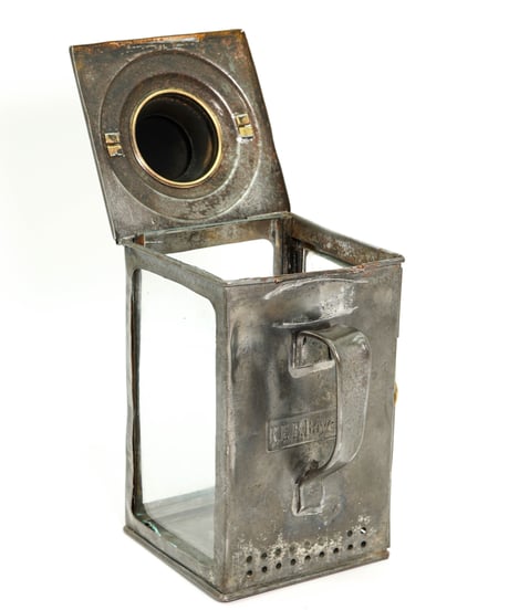 Reichsbahn REB Bayern Candle Lamp 1900's-