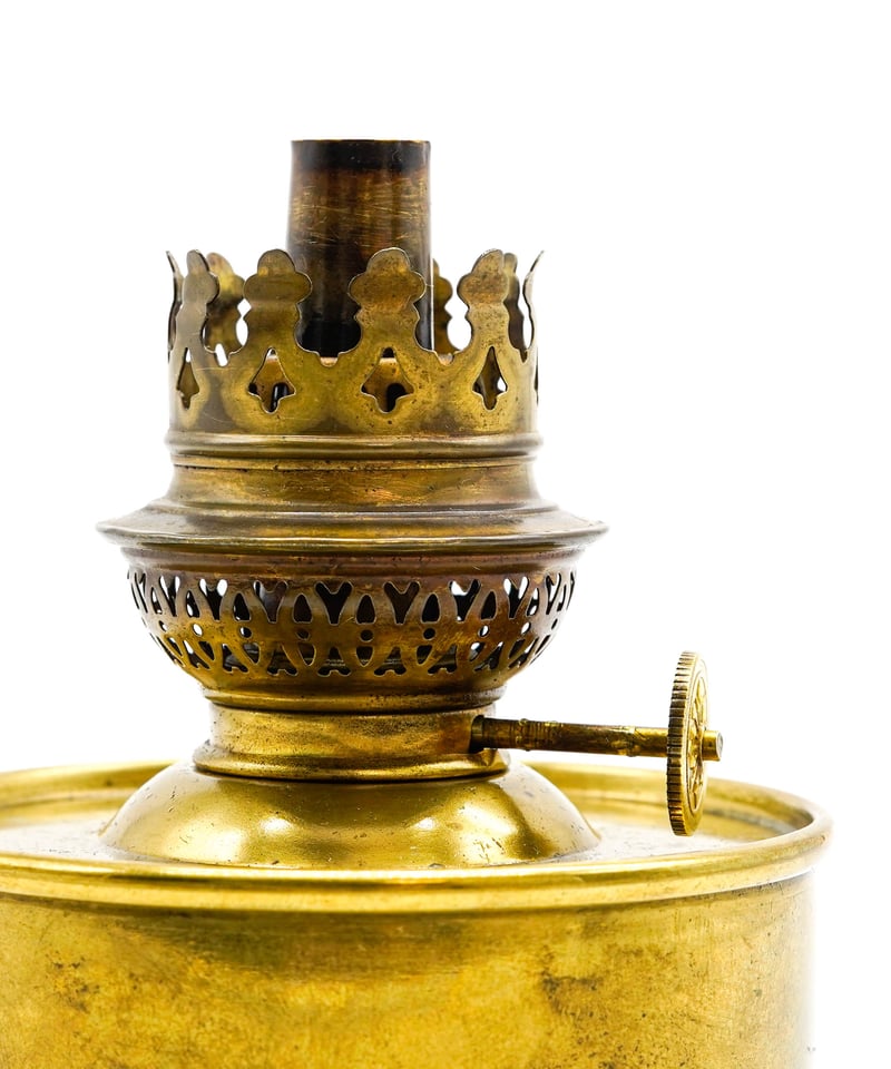 Brass marine lamp made in England | 森の古物店 野屋 