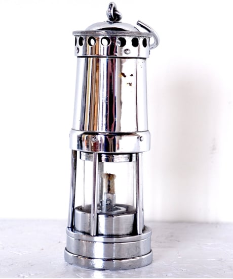E.Thomas & Williams mini Miners lamp chrome prototype