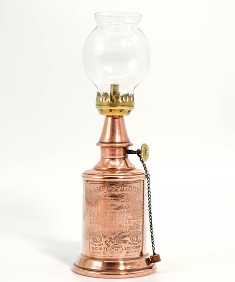 LAMPE PIGEON Copper  1900's  -