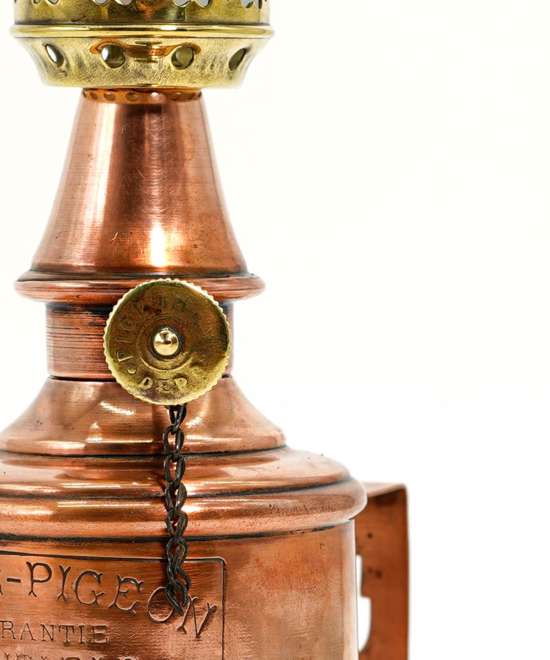 LAMPE PIGEON Copper 1900's - | 森の古物店 野屋