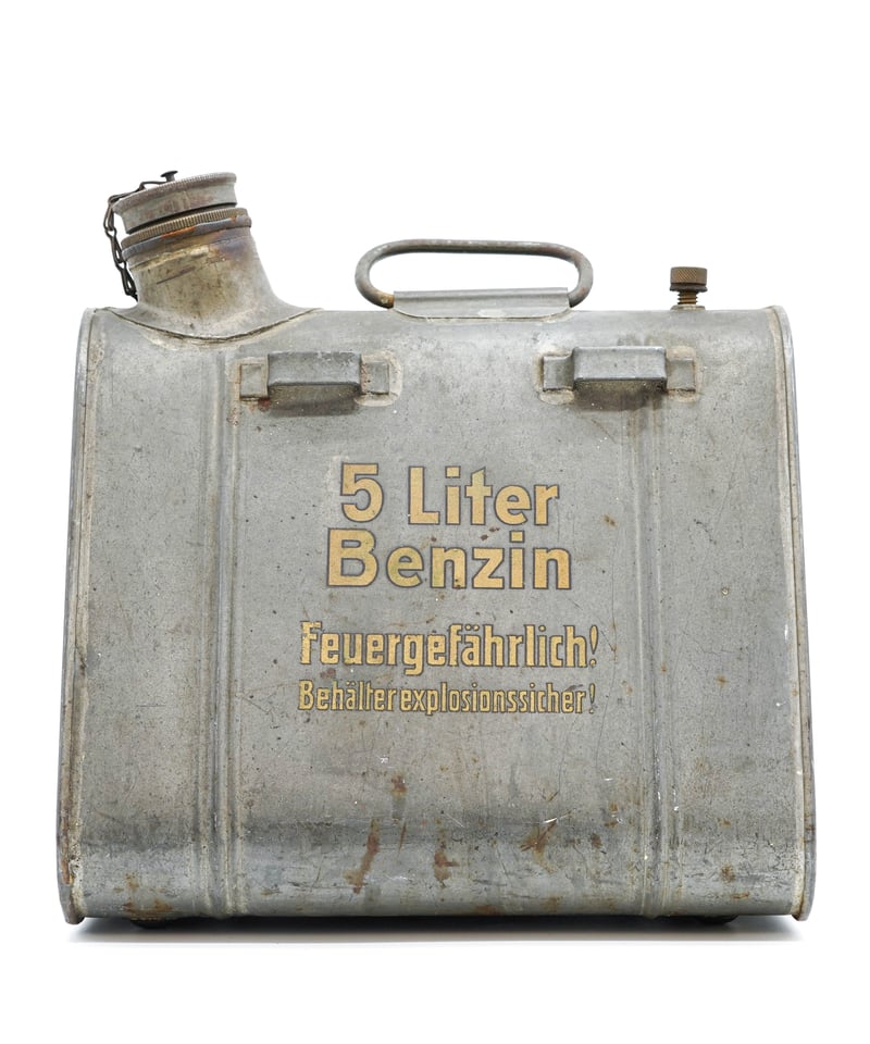 Kraftstoff 4368 ドイツ軍燃料缶 5L 物入れ ヴィンテージ Kraftstoff 4368 ドイツ軍燃料缶 5L 物入れ ヴィンテージ WWII
