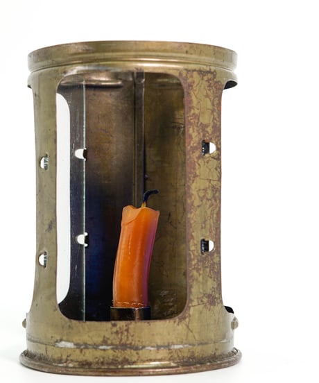 DRGM candle Lantern 1940s