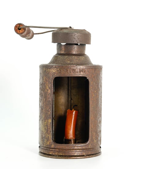 DRGM candle Lantern 1940s