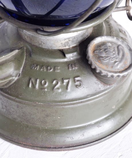 feuerhand No 275 BABY made in germany blue glass