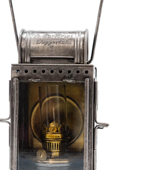 ASA Änne Sartoris in Wuppertal Barmen Carbide Lamp (Oil Specification) 1900's -