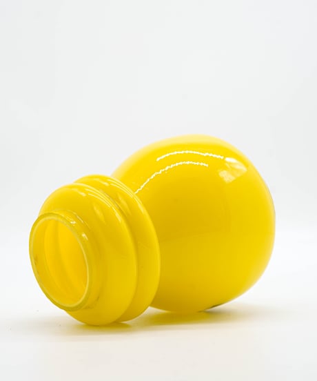 EGLOFF & CIE TURGI SUISSE  HELVETIA Clear and Yellow Globe  1930's 〜 1942's