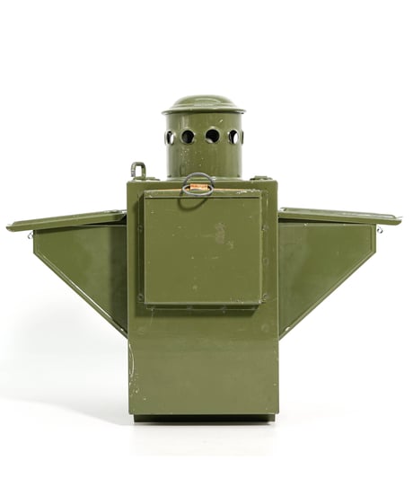 French/Belgium army signal lamp ww2  40's -