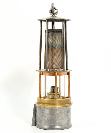 German miner's lamp