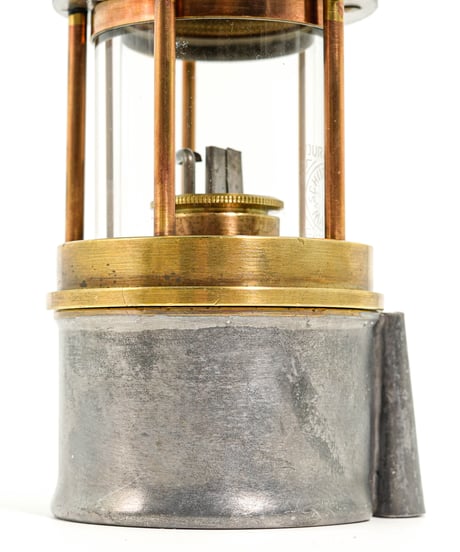 German miner's lamp