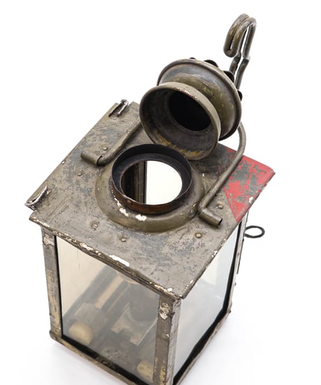 Swiss Army Caisson Lantern  1930's