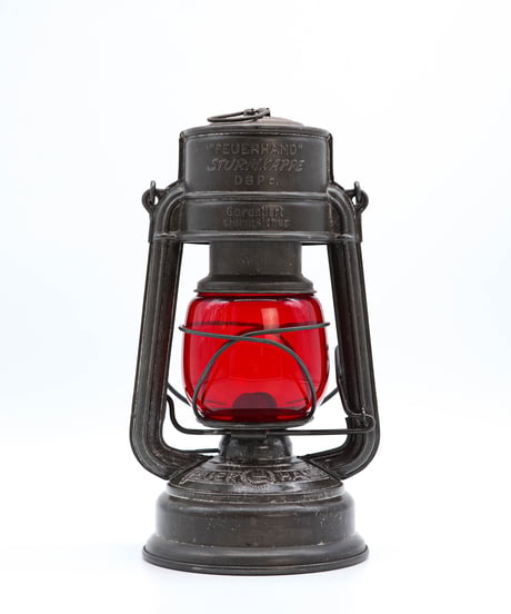 FEUERHAND 276 StK DBPa. 1st AUER red glass 54's