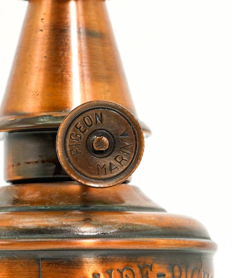 LAMPE PIGEON Copper  1900's  -