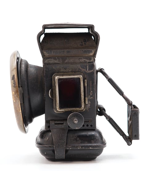 P&H (Powell & Hanmer) Daimon King  Bicycle Lantern  1900's