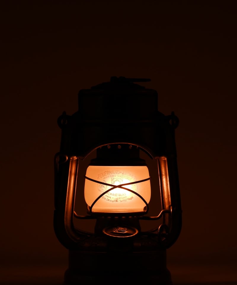 ライト・ランタン feuerhand75 atom stk FEUERHAND 75 ATOM STK blue glass side stay | Oldman's lantern