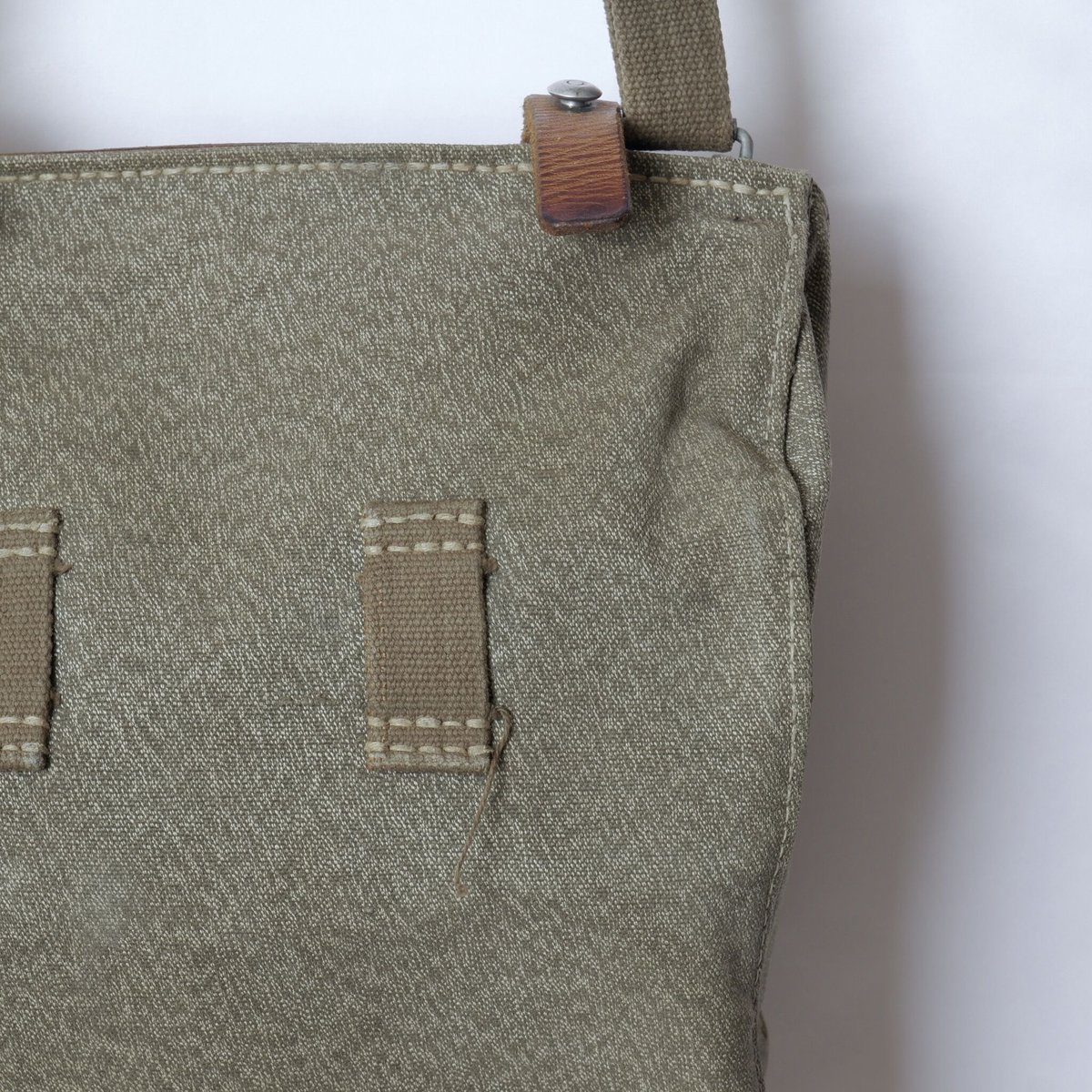 swiss army bread bag salt and pepper 1966 | 森の古
