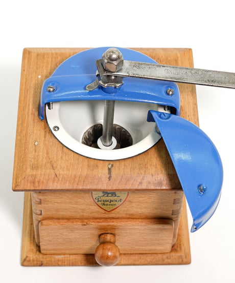 Peugeot Wooden coffee mill 1940s -