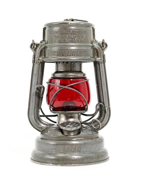 FEUERHAND 176 SUPER BABY StK DBPa. K〰1490 50's -  red globe