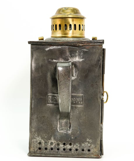 Reichsbahn REB Bayern Candle Lamp 1900's-