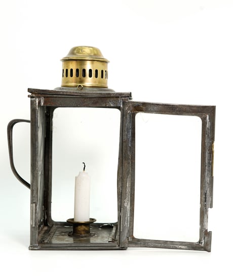Reichsbahn REB Bayern Candle Lamp 1900's-