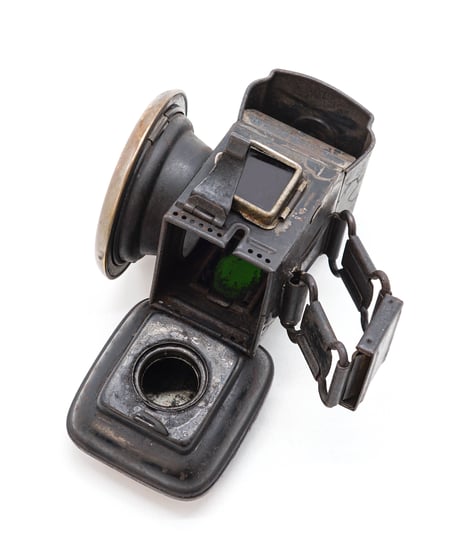 P&H (Powell & Hanmer) Daimon King  Bicycle Lantern  1900's