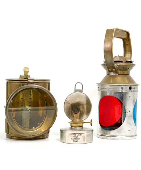 C.EASTGATE & SON Birmingham  RAILWAY Lantern